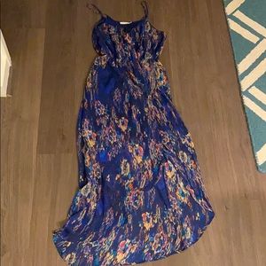 Lush Faux Wrap Maxi Dress